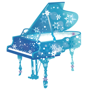雪ピアノ